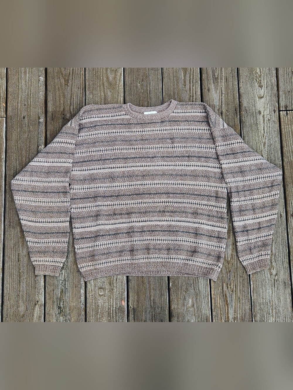 Vintage 90s Knightsbridge Striped Sweater
